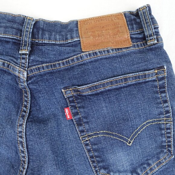 Levi's Premium 502 Jeans Men's 33x30 Taper Fit Stretch Denim - Picture 9 of 12